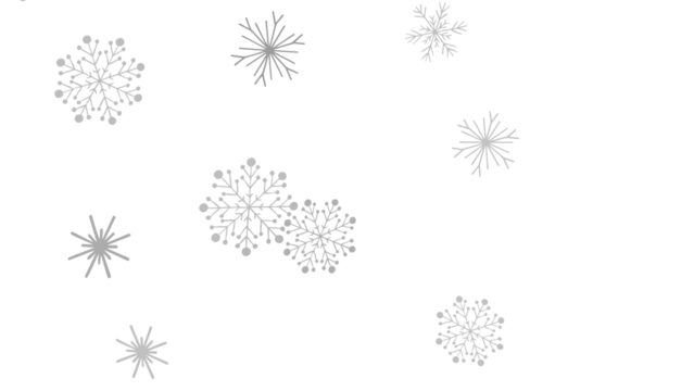 Snowflakes - new year pattern. Christmas theme, golden openwork shiny snowflakes, star, 3D rendering.