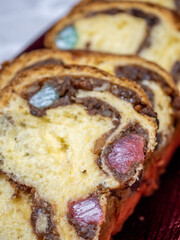 cozonac, traditional Romanian Christmas pastry