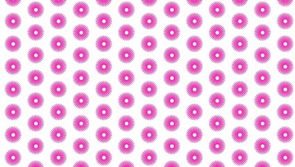 Colorful Flower Pattern Background