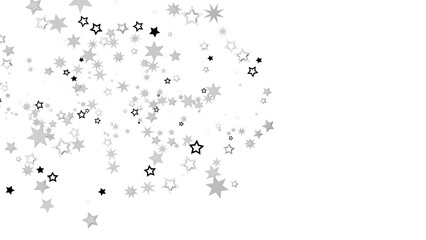 Fototapeta premium Abstract Stars on Black
