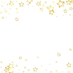 Starry night fairy tale background.