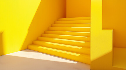 Yellow stairs 