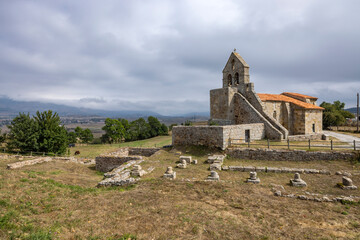 Church of Santa Maria de Retortillo (Iglesia de Santa Maria), Juliobriga, Campoo de Enmedio,...