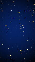 Magic stars vector overlay.  Gold stars scattered