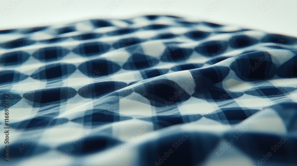 Poster textile close-up capture studio photography soft lighting detailed texture fabric patterns for texti