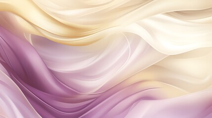 Obraz premium Abstract Pastel Swirls of Draped Fabric