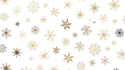 Snowflakes - Christmas Card - Snowflakes Of Paper In Frame