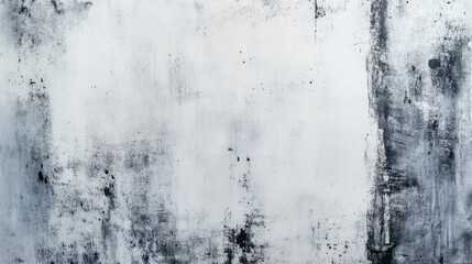 Fototapeta premium Grungy White and Black Texture Background, Abstract Art