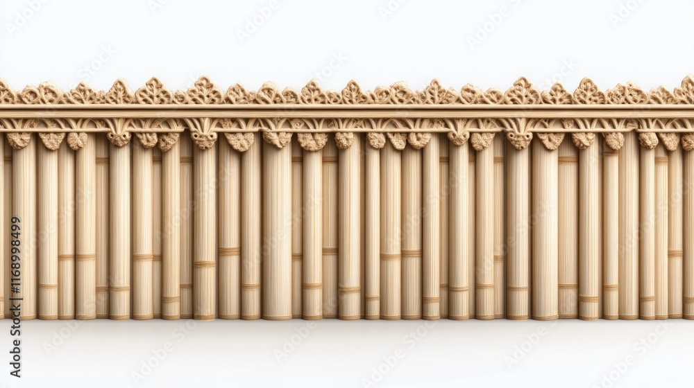 Poster architectural design elements abstract setting digital art minimalist style wide view detailed craft