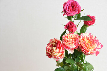 スプレー薔薇の花束