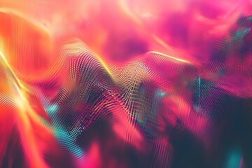 abstract image retro color texture background, wavy colorful surface