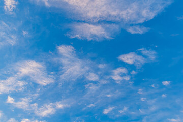 冬の朝空