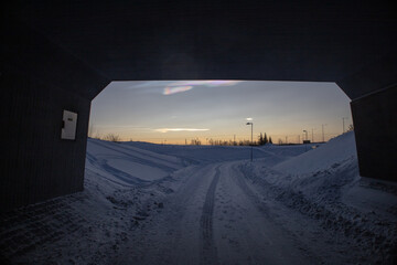 Polar stratospheric cloud, also known as nacreous clouds from nacre, or mother of pearl, due to its...