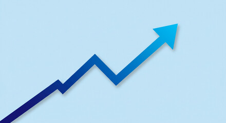 洗練されたオフィスのグラフディスプレイ