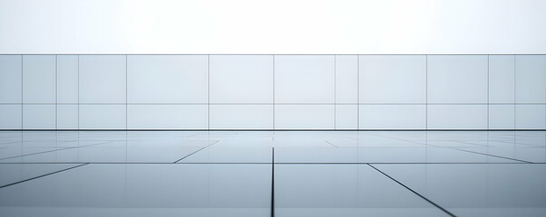 Abstract Background Image: Minimalist Grey Wall and Floor