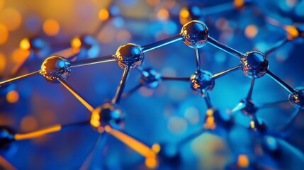 Molecular Structure Network, Abstract Science Background