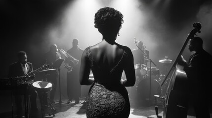 Mesmerizing jazz performance captivates onlookers with soulful melodies in an intimate venue