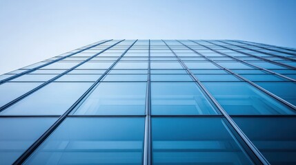 Fototapeta premium Modern Glass Skyscraper Architecture