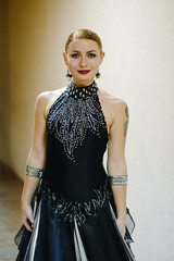 portrait of a woman in style dancing