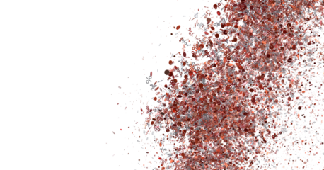 Rose Gold Sale Confetti Burst