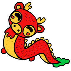 red dragon cartoon