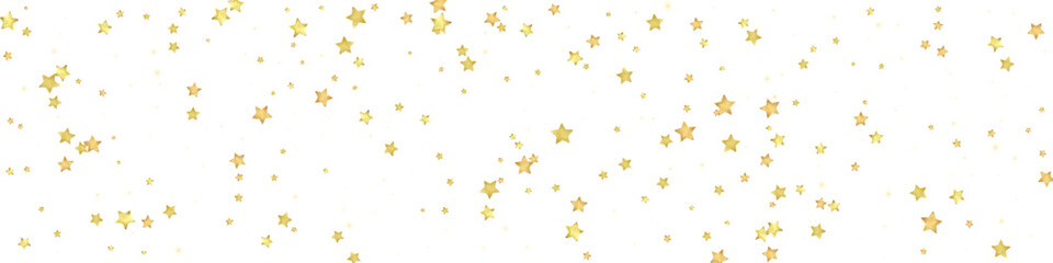 Magic stars vector overlay.  Gold stars scattered