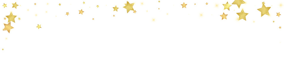 Magic stars vector overlay.  Gold stars scattered