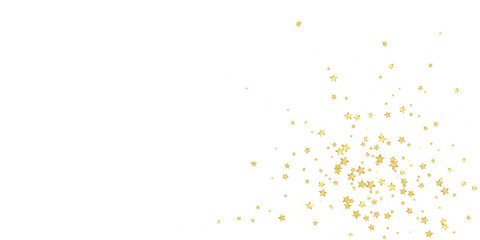 Magic stars vector overlay.  Gold stars scattered