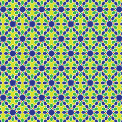 Seamless pattern in islamic traditional style. Vector illustration.