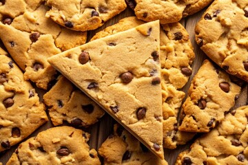 Nevada Shaped Cookie Dough, Sweet Treats, Dessert Photography