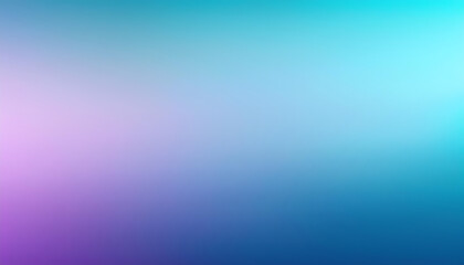 Obraz premium Abstract Gradient Background Purple Blue Cyan Teal Pastel Color Blend Smooth Transit