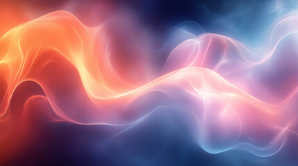 Fototapeta premium A clean, blurred abstract background resembling fiery hues blending seamlessly, creating a dynamic, vibrant, and energetic visual aesthetic.