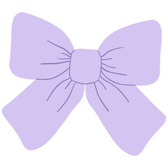 Coquette bow Cute and pastel clipart design perfect for cards, decor, and creative projects
