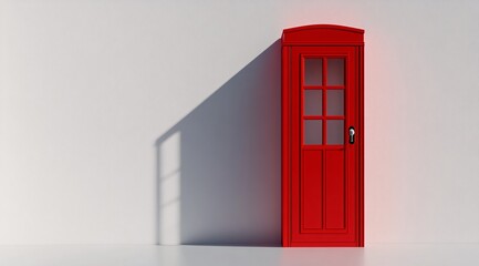red telephone box