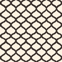 Fototapeta premium Monochrome pattern. Abstract texture for fabric print, card, table cloth, furniture, banner, cover, invitation, decoration, wrapping