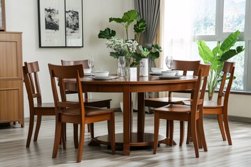 Fototapeta premium table and chairs