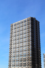 apartment building, modern apartment buildings in the city, a modern house in the city of Kyiv. high quality photo