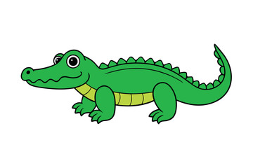 Crocodile vector illustration