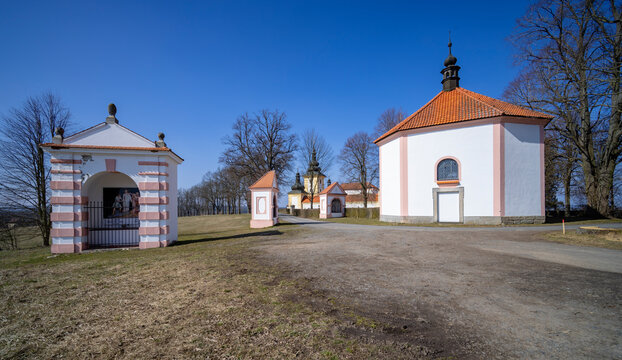 Loreta in Stary Hroznatov near Cheb, Western Bohemia, Czech Republic