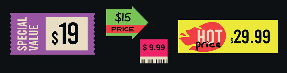 Vector Special Offer Badges