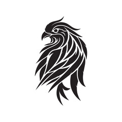 parrot parakeet animals swan birds tattoo icon silhouette vector art flat design outline illustrations