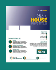 Modern Real Estate, Elegant Business Promotion, Minimalist Corporate, Creative Marketing Flyer Design