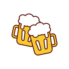 Cheers Emoji vector icon