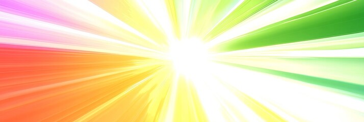 Fototapeta premium Vibrant Light Beam Background Representing Marketing and Advertising in Abstract Design