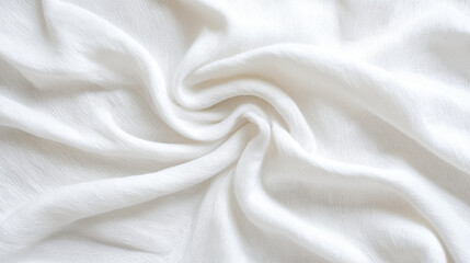 A white plain cotton jersey fabric, with a focus on the texture and softness of its material, perfect for showcasing cozy designs.