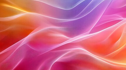 Fototapeta premium Abstract Colorful Waves Flowing Softly