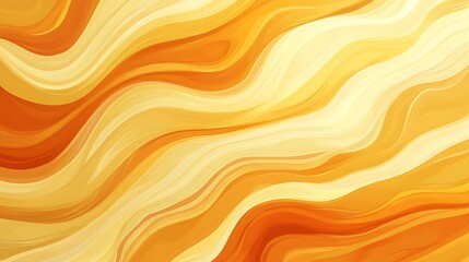 Obraz premium Abstract Wave Pattern in Warm Yellow and Orange Hues