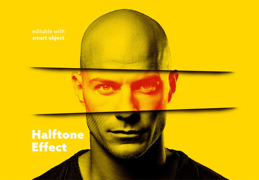 Halftone Photo Effect