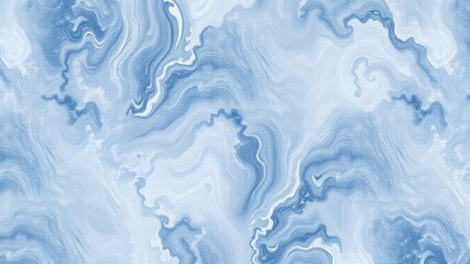 Naklejka premium Abstract Swirling Blue Hues A Seamless Pattern for Design Projects