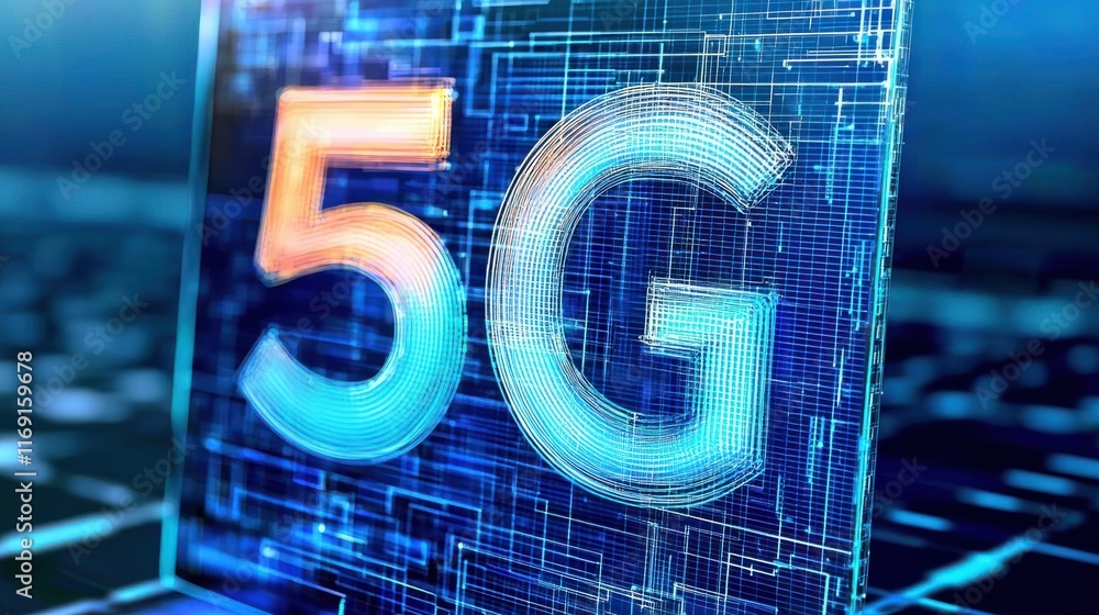 Aufkleber exploring 5g technology advancements global networks digital media tech environment futuristic viewp